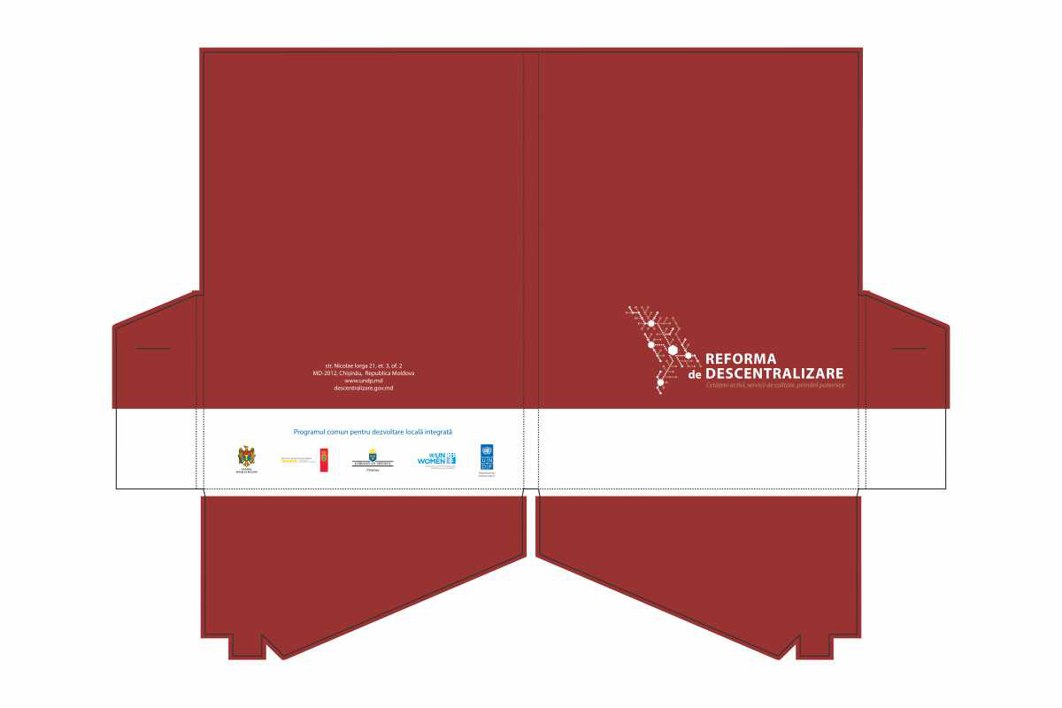 Macheta cutitului de taiere a mapei